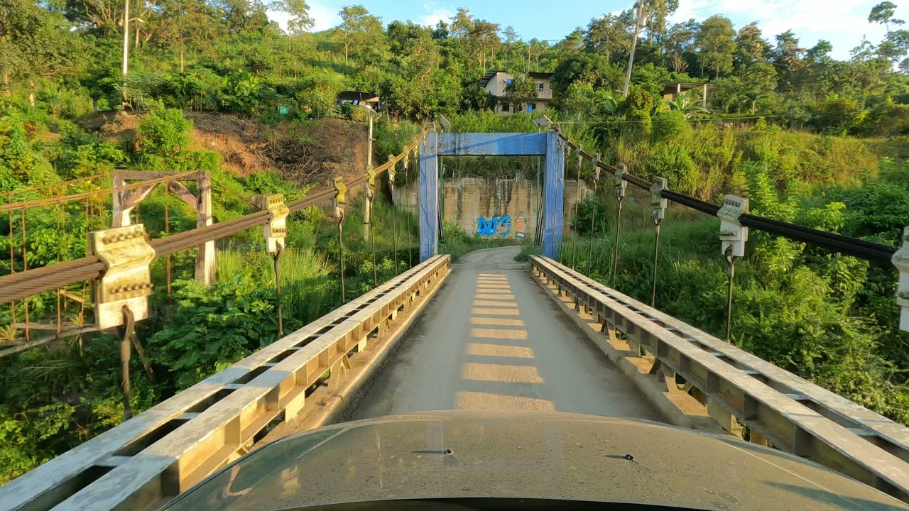 Driving in Casacay, Ecuador