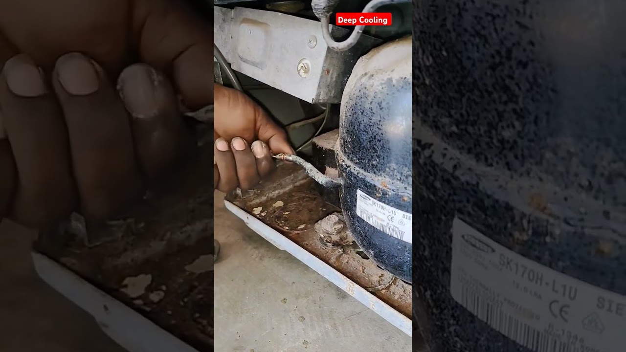 Fridge repair #shorts #ac #fridge #dairy #dairymaintenance