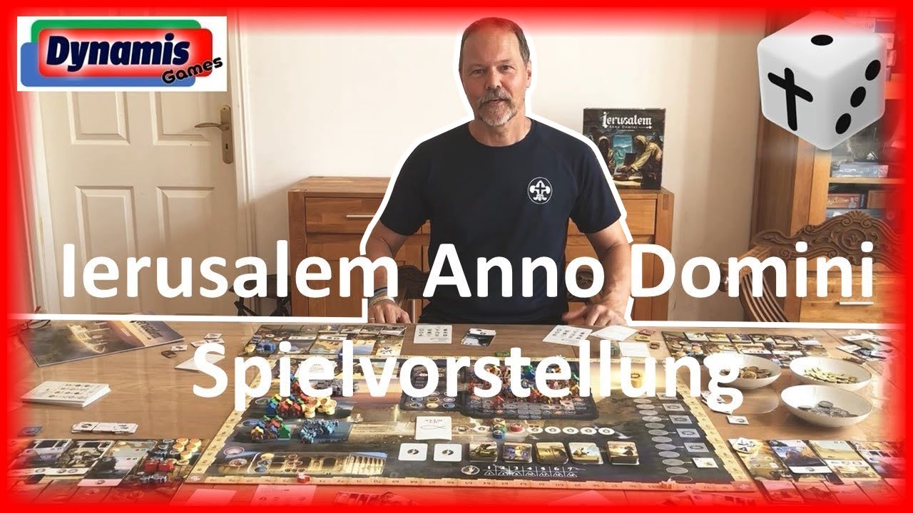 Ierusalem Anno Domini (von Carmen Jiménez bei Devir) - Spielvorstellung