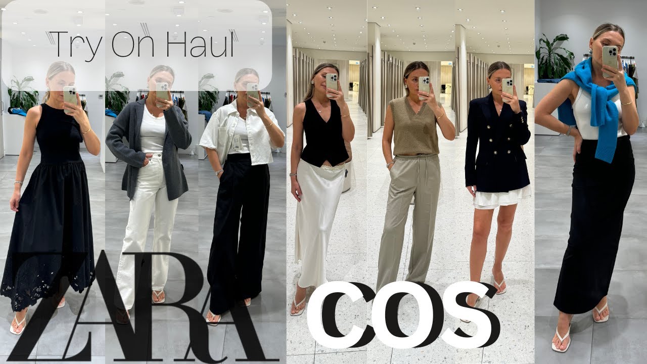 ZARA & COS HAUL **| TRY On HAUL |** New collection