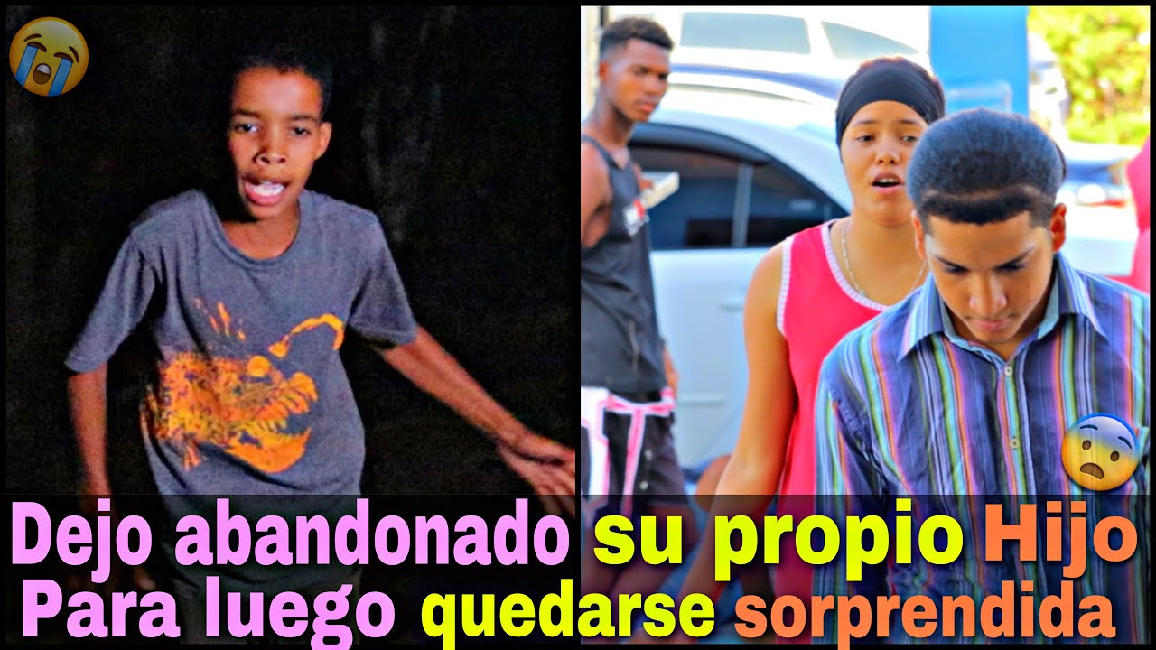 Dejo abandonado su propio hijo para luego quedarse sorprendida