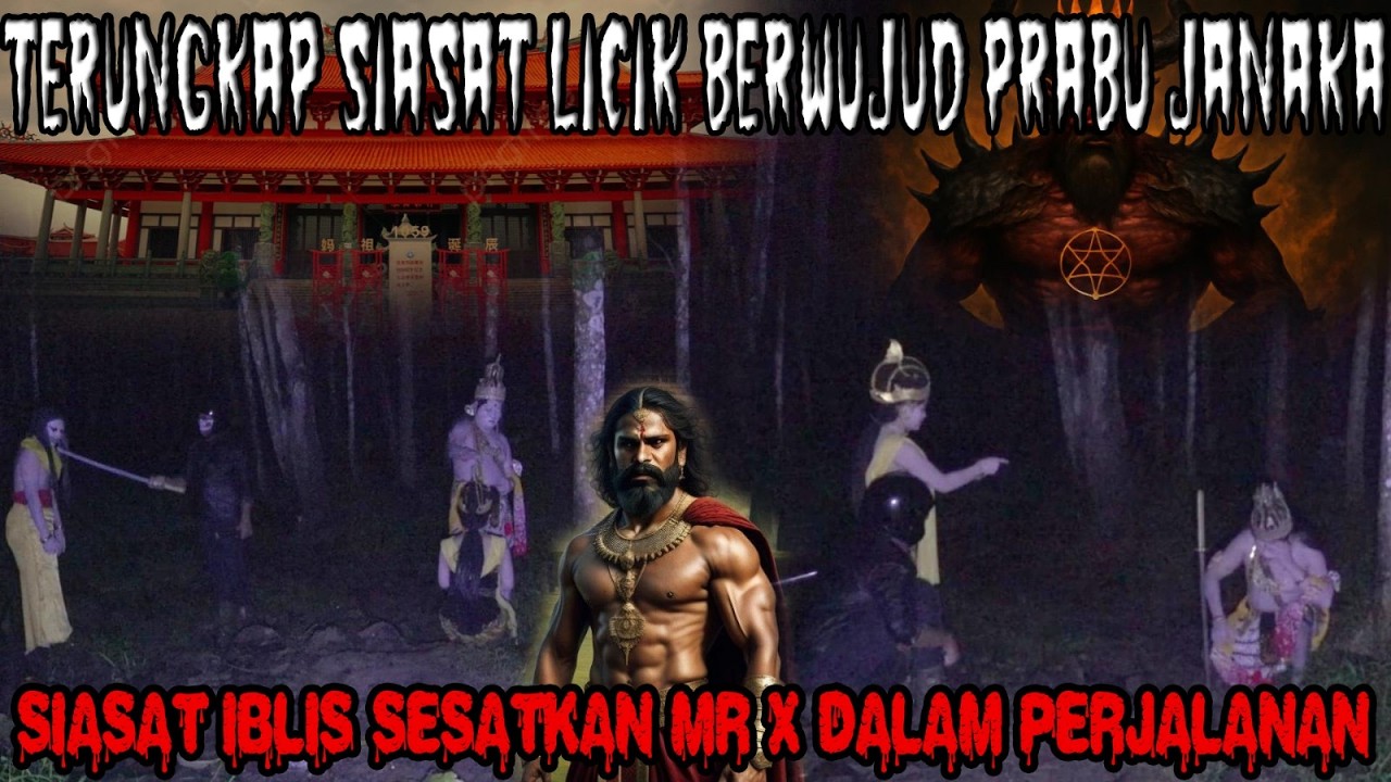 PENYAMARAN TERBONGKAR‼️TIPU DAYA IBLIS BERWUJUD PRABU JANAKA MENYESATKAN