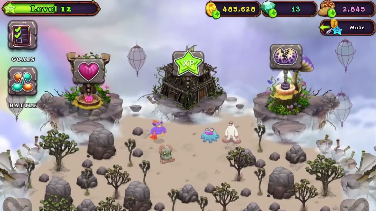 My Singing Monsters Play through part 3 (Unlocking water island and hatching rare Entebrat)