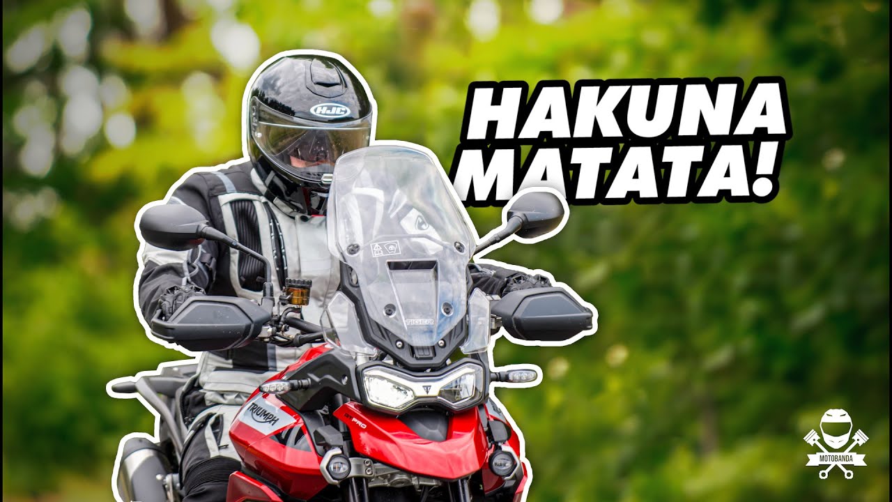 Jak jeździ się w najpopularniejszej kurtce turystycznej? Held Hakuna Matata II i HJC RPHA 90S