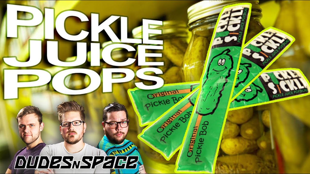 Frozen Pickle Juice Popsicle - Is it gross? - Dudes N Space