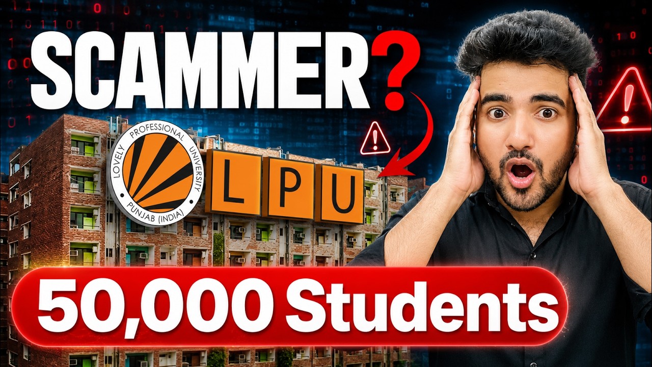 LPU Review 2026 - Scam or Not? LPU University Campus, Fees, Placement 🤬 Lovely Professional Unive...
