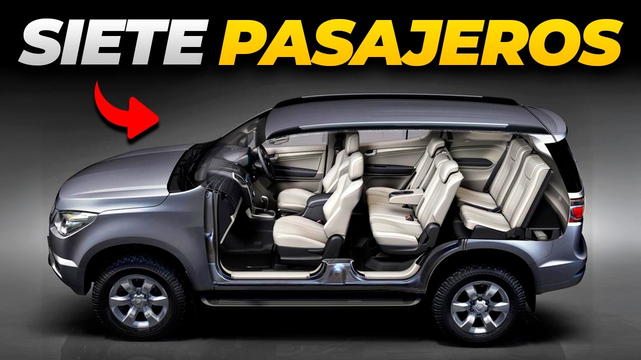 Los 6 SUVs de 7 PASAJEROS que DEBES COMPRAR en 2024