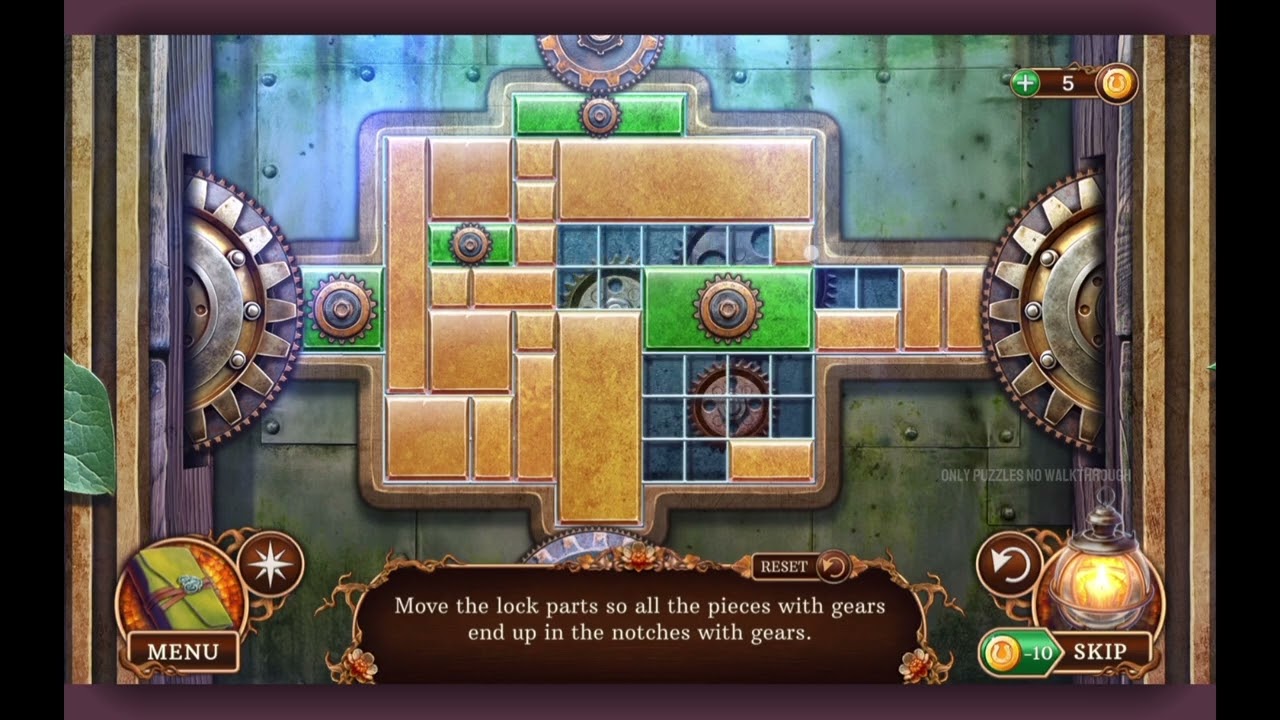 Lock Gear Puzzle - Icebound Secrets 2: Soul Hunters | Elephant Games