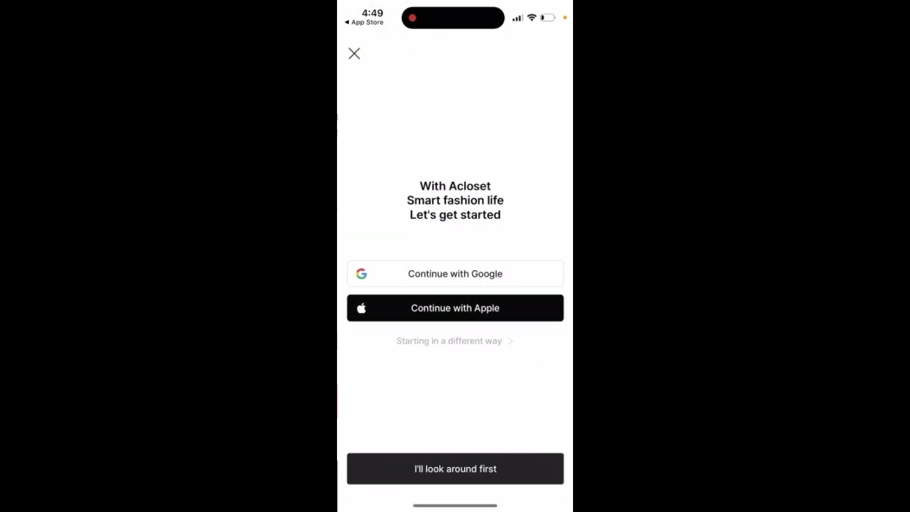 Acloset app - AI fashion assistant - how to use