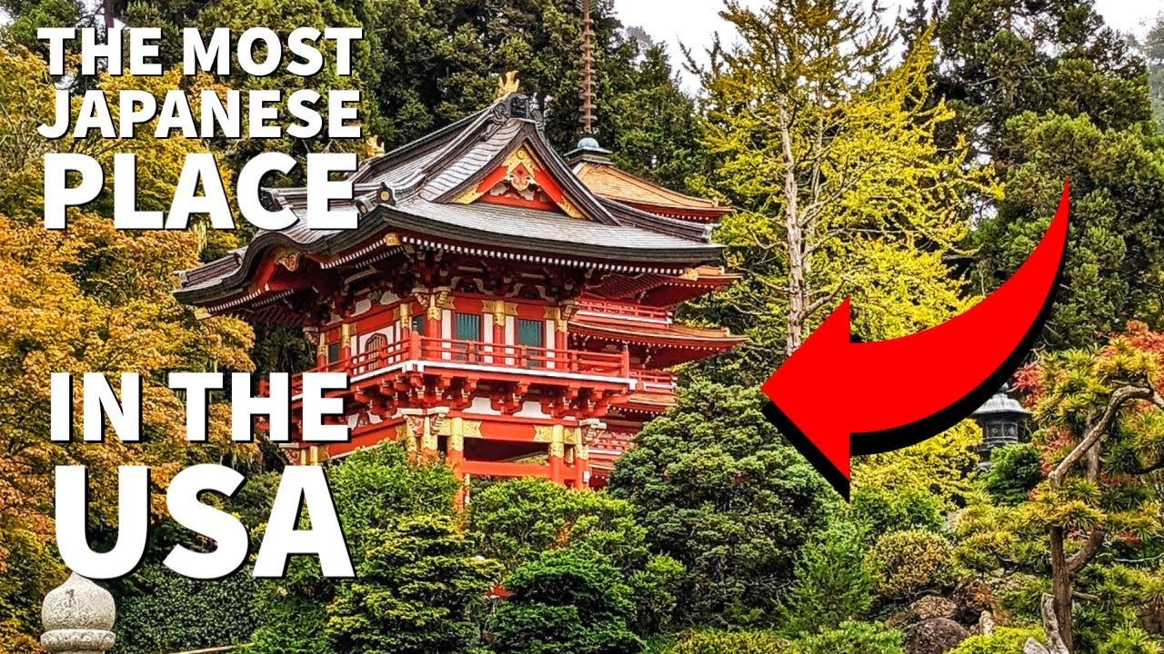 [4K] Exploring the Japanese Tea Garden in San Francisco