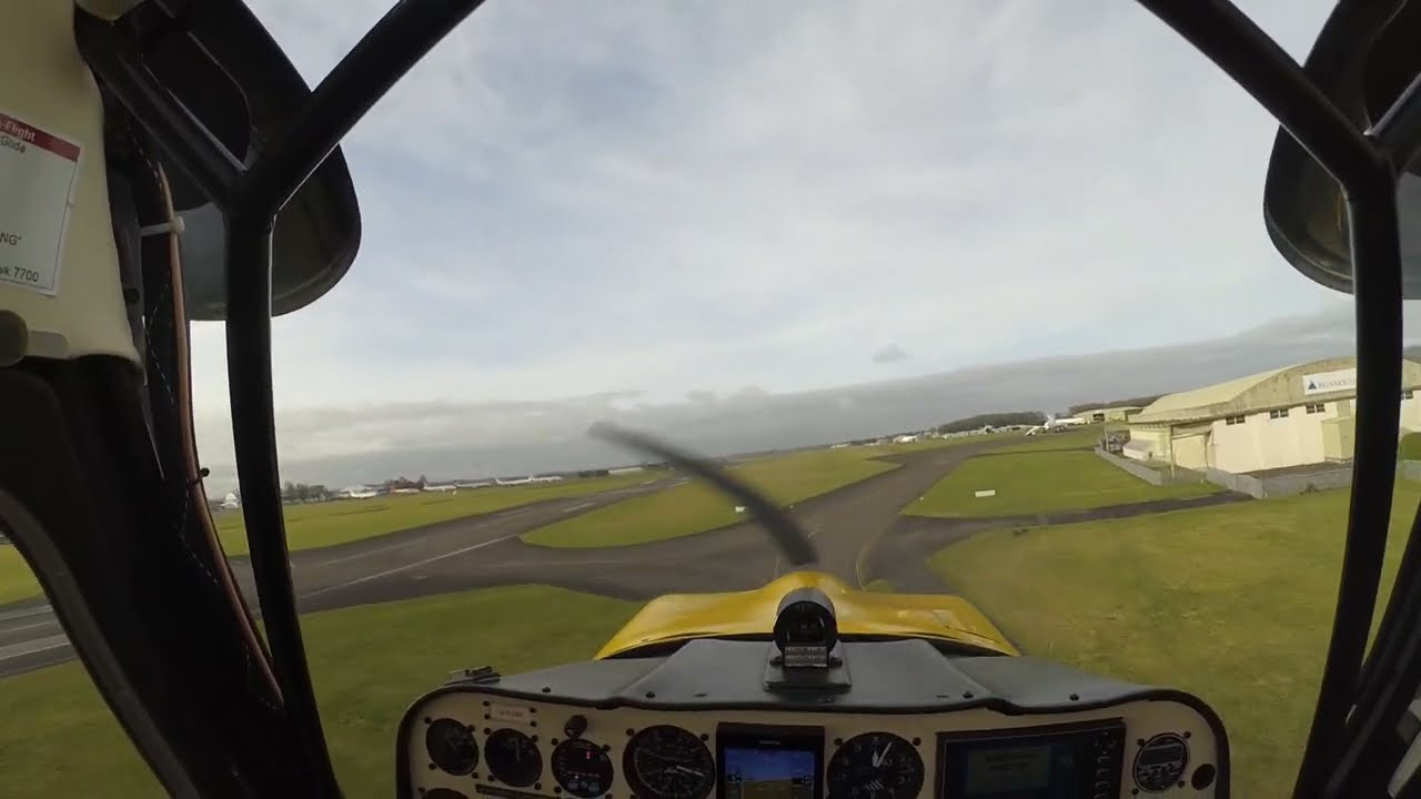 Citabria 7ECA landing at Kemble