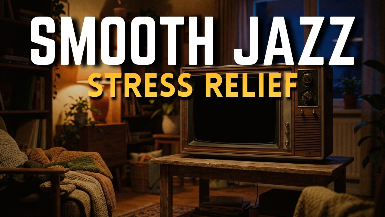 Smooth Jazz Instrumental &ndash; Mellow Night Vibes for Stress Relief and Sleep