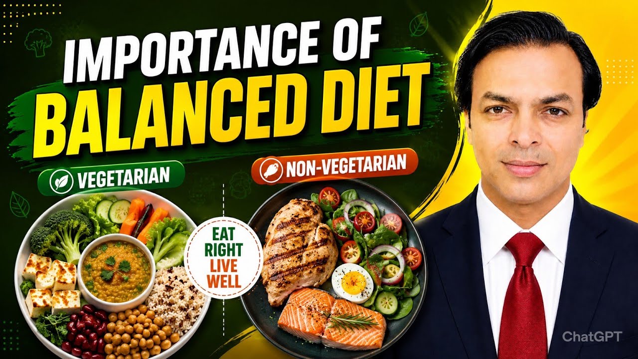 IMPORTANCE OF BALANCED DIET | DIABETES DARBAR | DIAAFIT