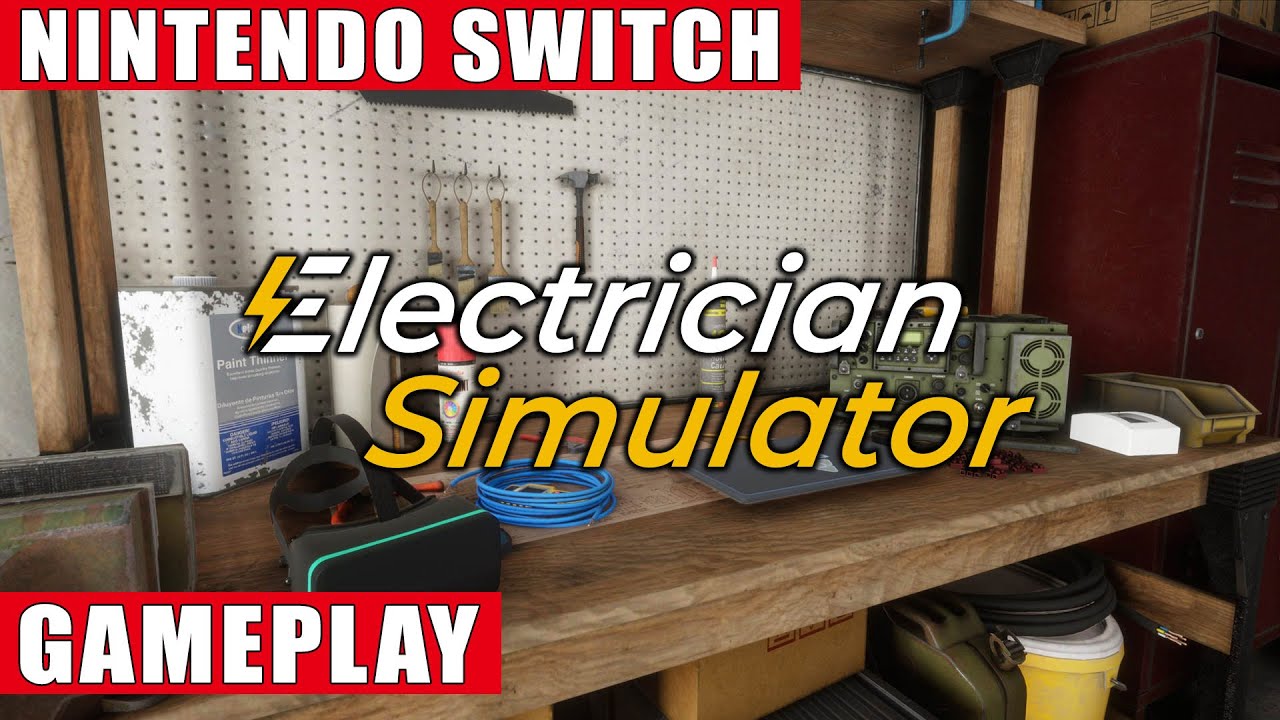 Electrician Simulator Nintendo Switch Gameplay