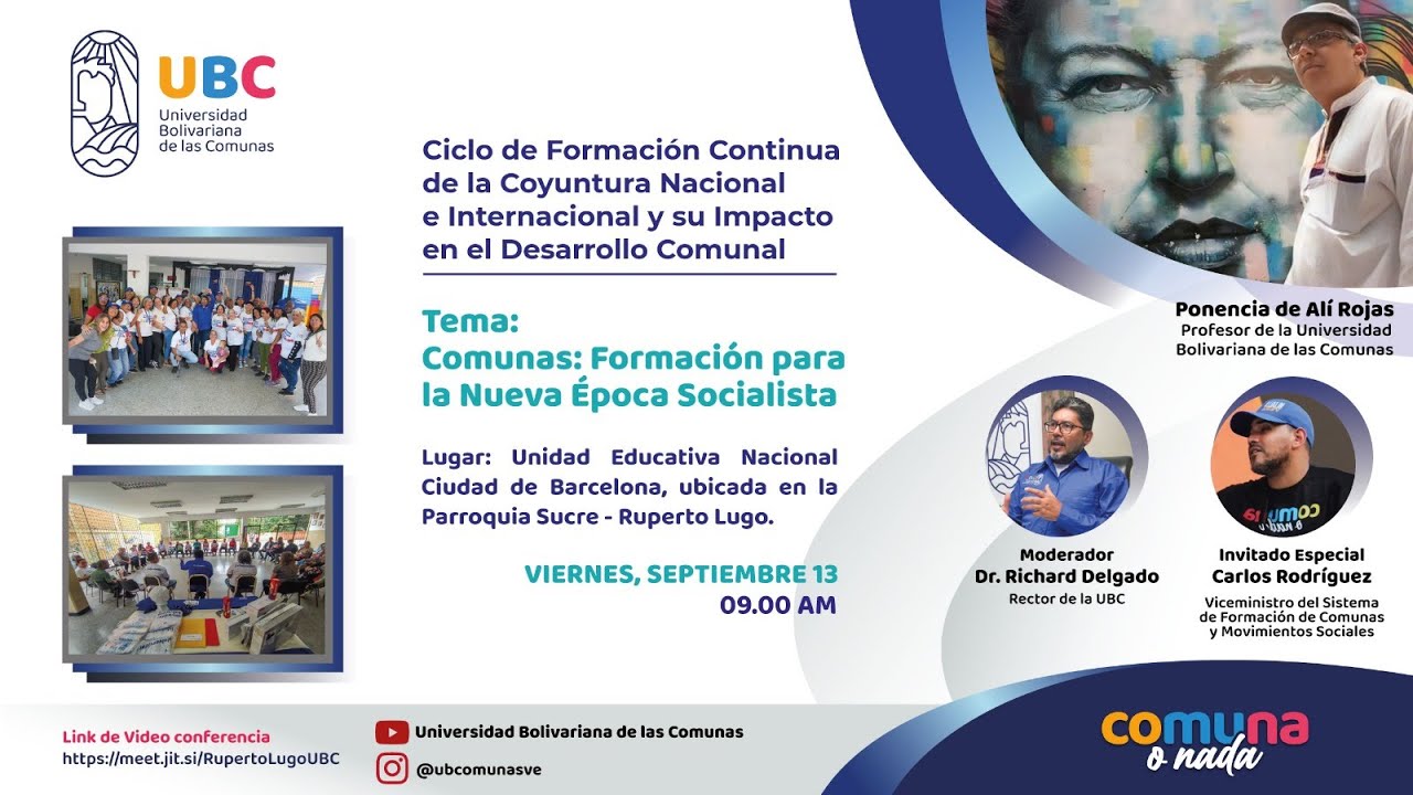 Comuna: Formación Para Nueva Época Socialista