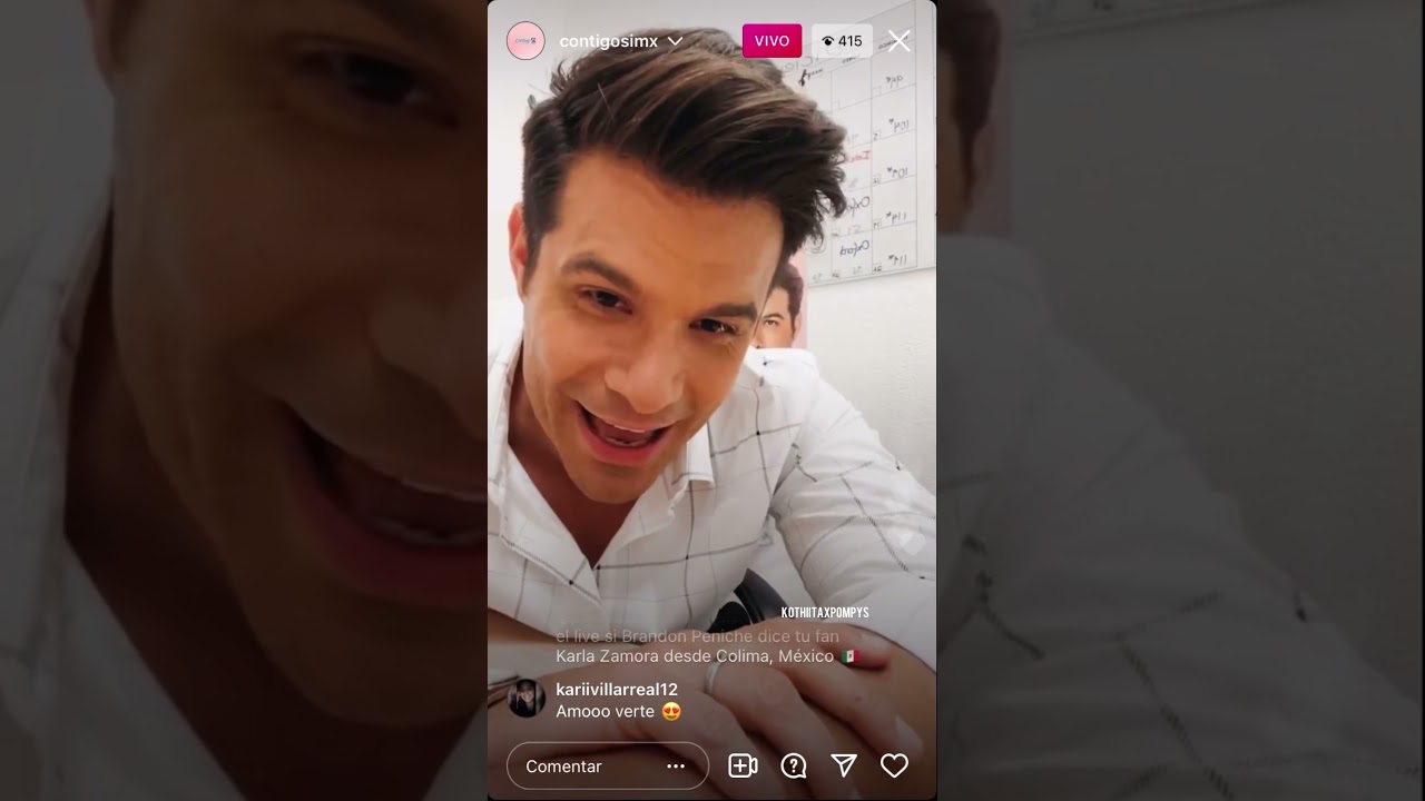 Instagram Live || Brandon Peniche (14.12.2021)