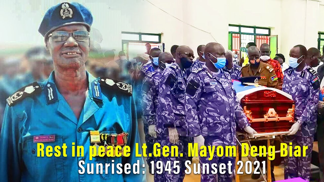 Funeral of Late Gen. Gordon Mayom Deng Biar in Nakuru - Kenya on 06/11/2021. #Twins_Studio