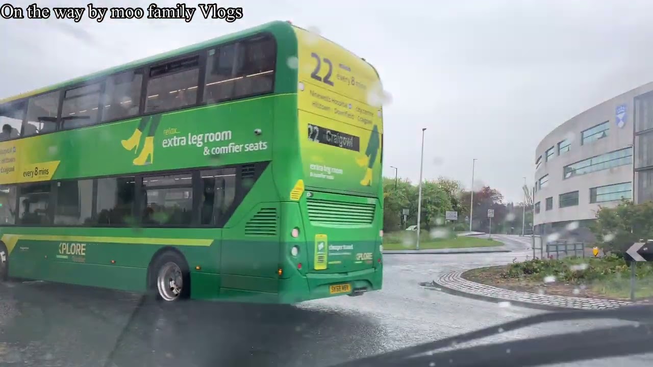 🏴󠁧󠁢󠁳󠁣󠁴󠁿Driving tour around Dundee Scotland on  Monday|on the way by moo family Vlogs