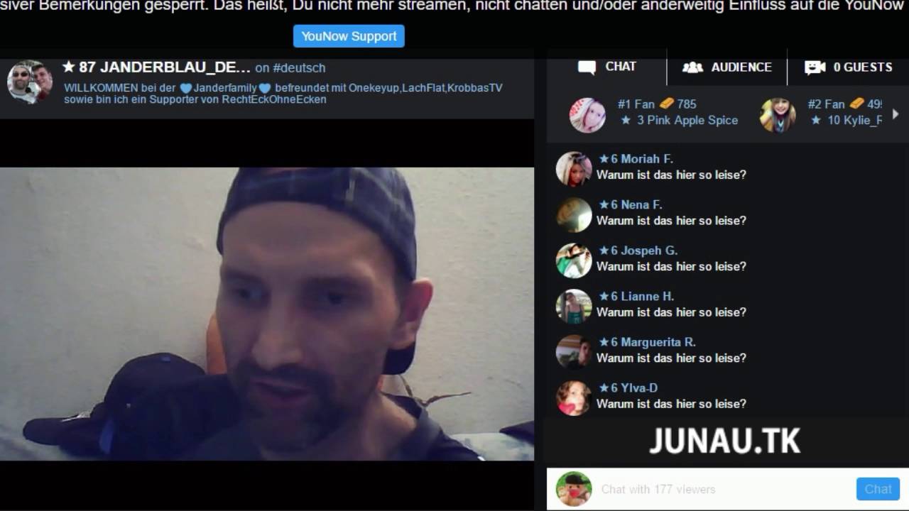 JanderBlau rastet völlig aus & schießt gegen YOUNOW!