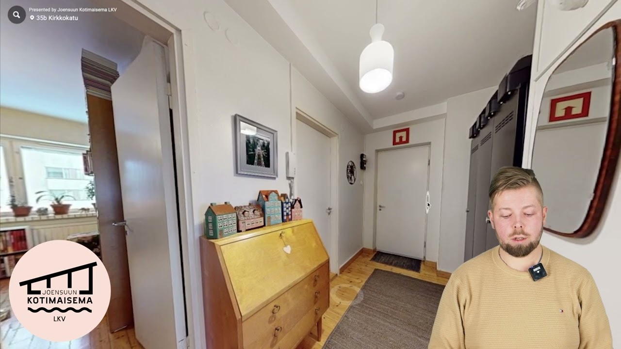Kirkkokatu 35b, Kerrostalokolmio, Keskusta, Joensuu