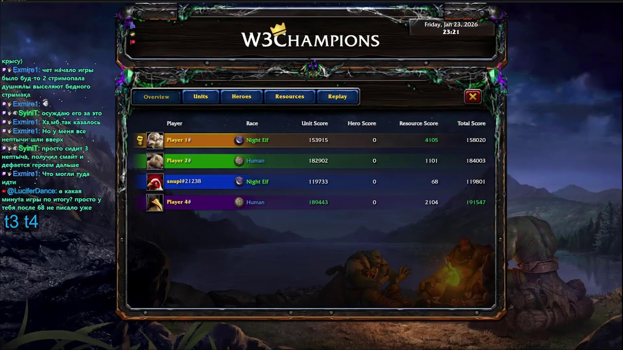 SURVIVAL CHAOS WARCRAFT 3