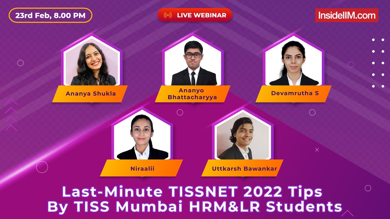 TISSNET 2022: Keeping the Josh High | Final Tips For The D-Day | ARC, HRM&LR | TISS Mumbai