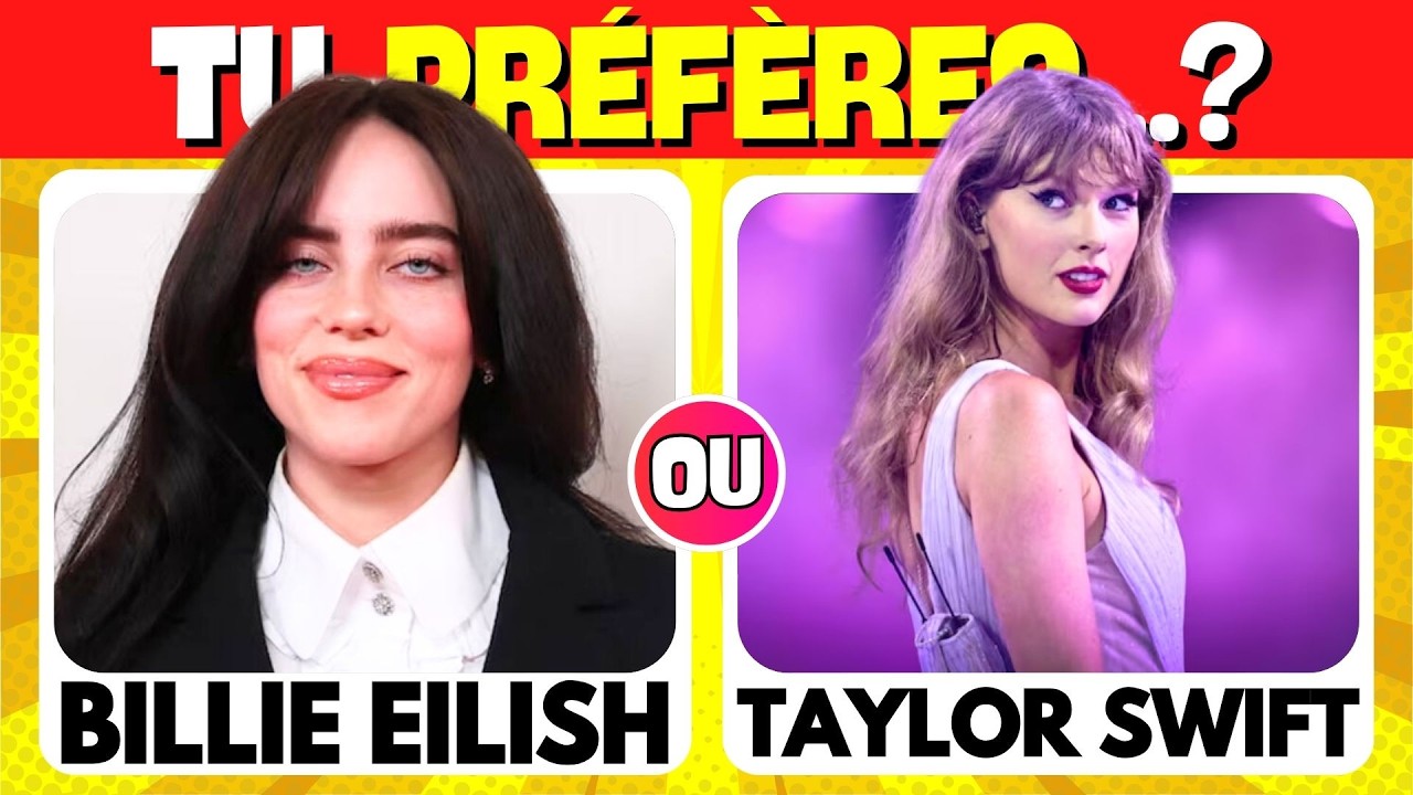 Tu Préfères...? Édition Célébrités Féminines 🎆🥳️ | QuizZapp