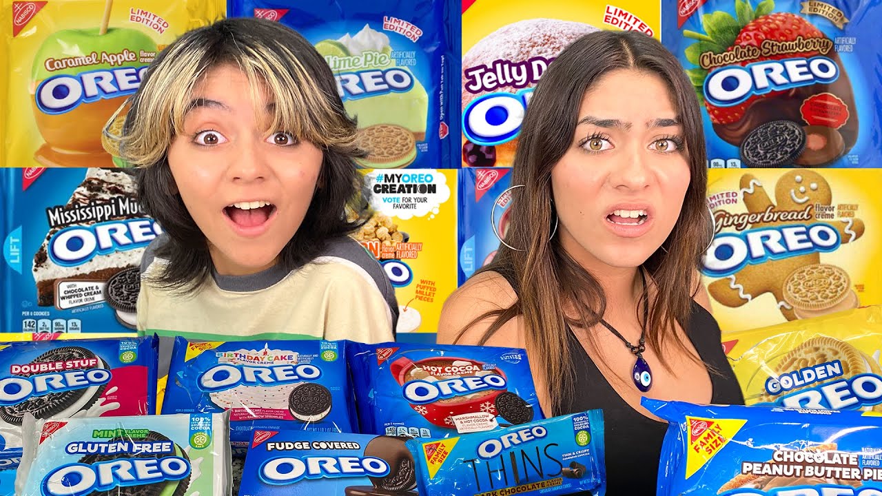 МЫ ПРОБУЕМ КАЖДОЕ ПЕЧЕНЬЕ OREO