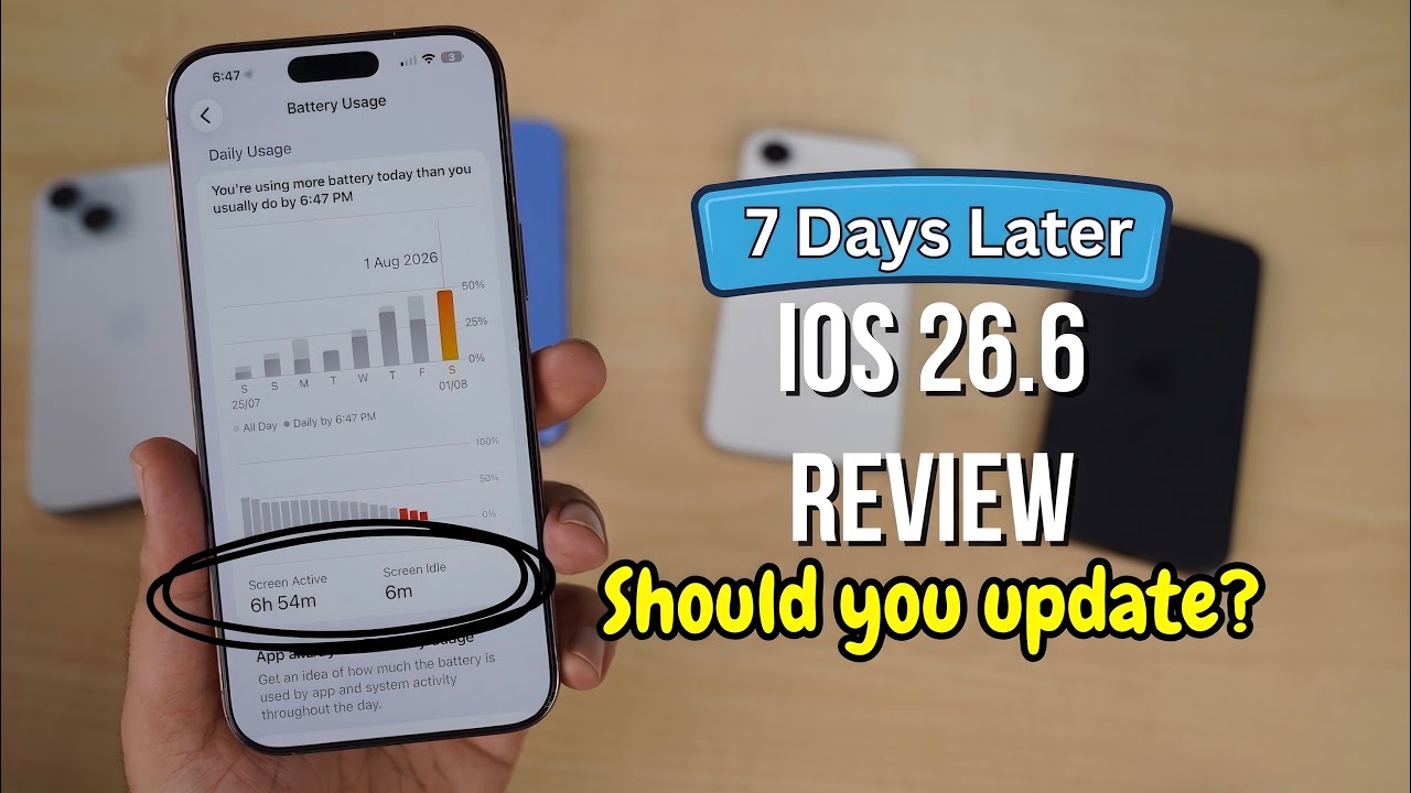 iOS 26.6 Review 5 Days Later | Should you update to iOS 26.6?