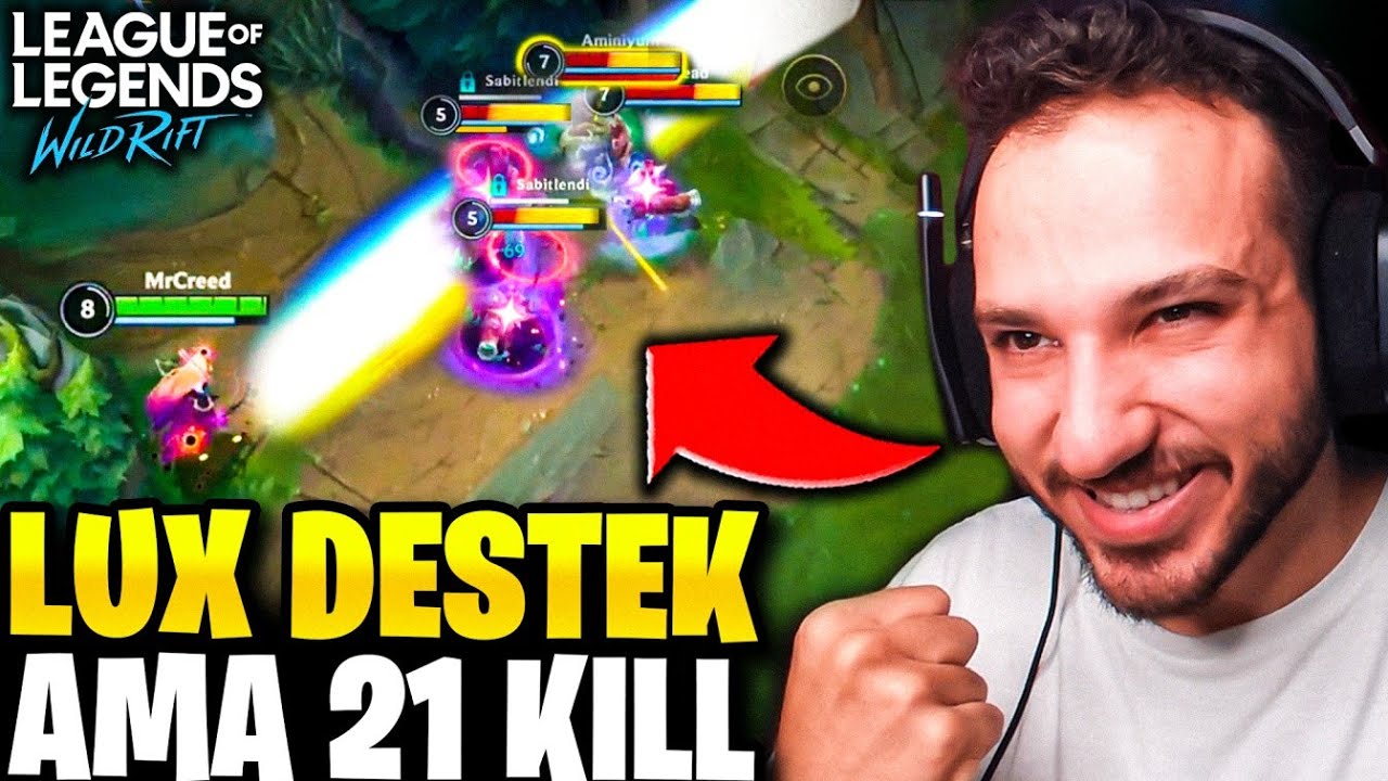 EN GÜÇLÜ Şampiyon Lux Olabilir Mi? @theSENSEY  | Creed Wild Rift