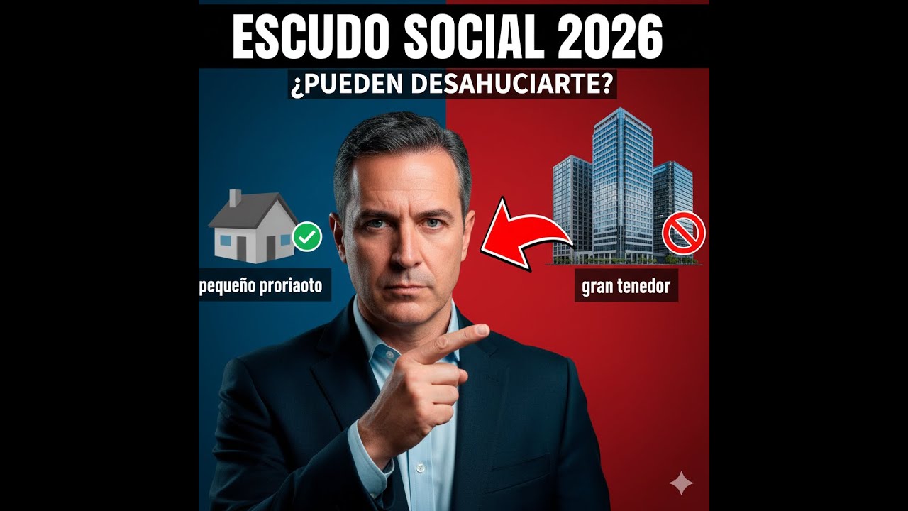 ¿Te pueden desahuciar? Descubre el Escudo Social.