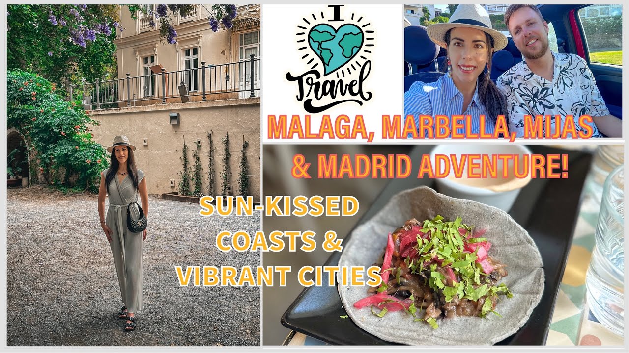 From Malaga to Madrid 4K - Discovering Marbella & Mijas Along the Way