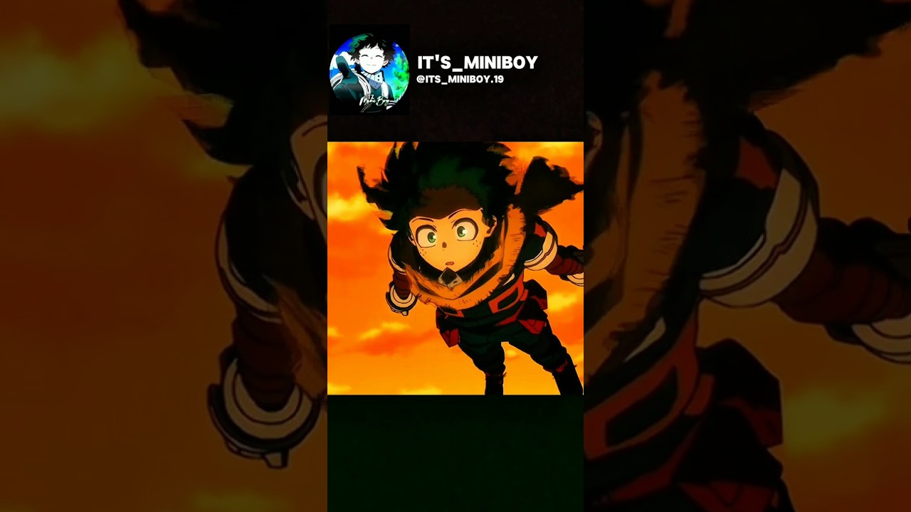 When Deku Meets Anna😮 #mha #myheroacademia #shorts