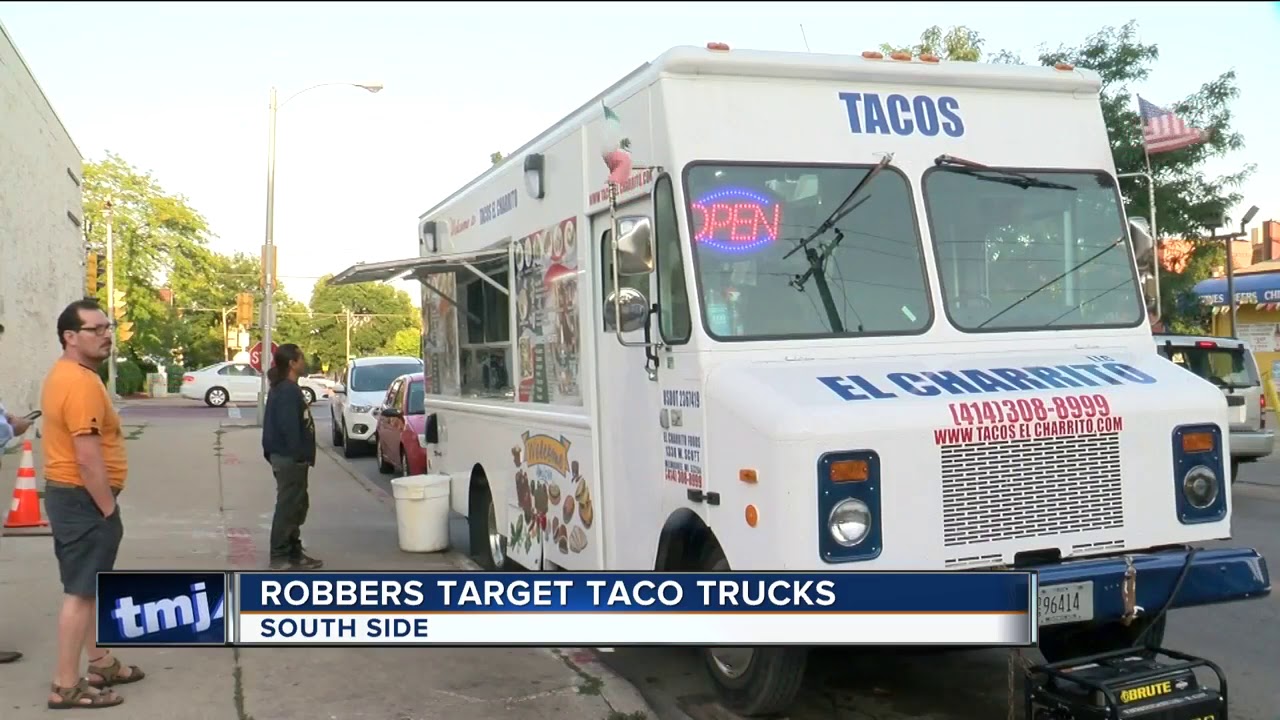 Milwaukee police looking for suspects in taco truck robberies