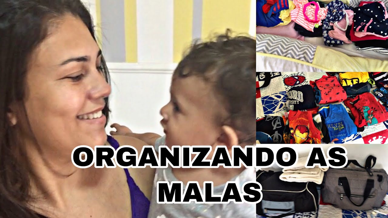 COMO ORGANIZAR MALA DE VIAGEM DE BEBÊ E CRIANÇA