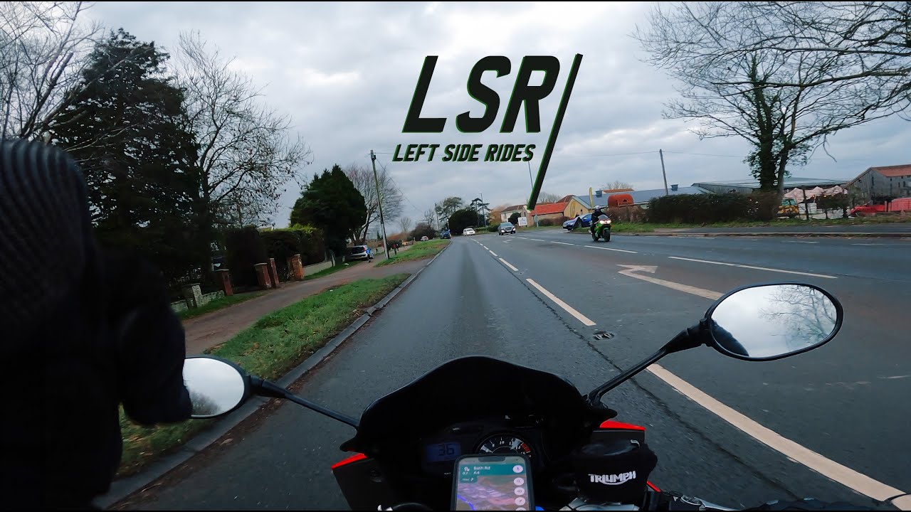 Winter morning ride / Triumph Daytona / UK / LSR