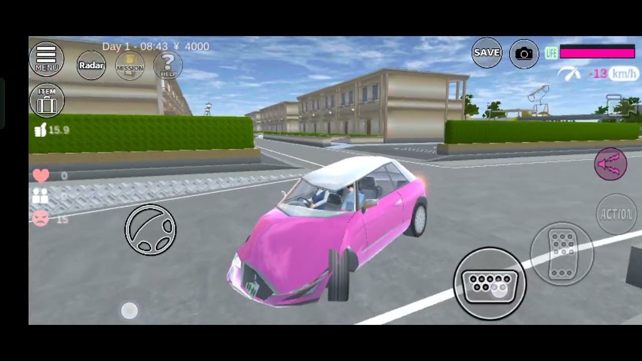 kantor polisi di serang Yakuza Himawari dan momo Gumi||Sakura simulator terbaru virall