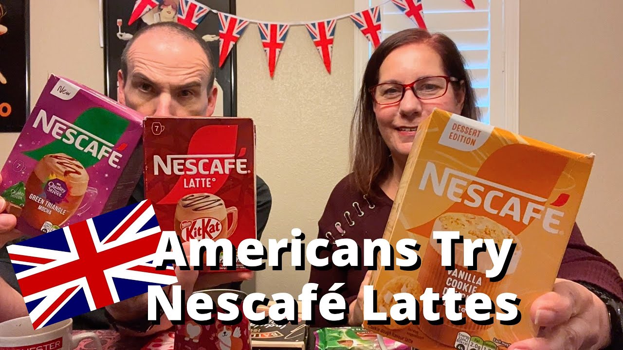 Americans Try Nescafé Lattes from the UK