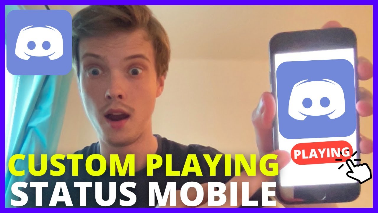 How To Set a Custom Playing Status On Discord Mobile (NEW)