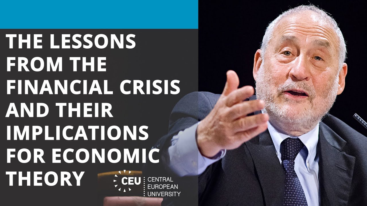 Joseph Stiglitz, lecture at Central European University