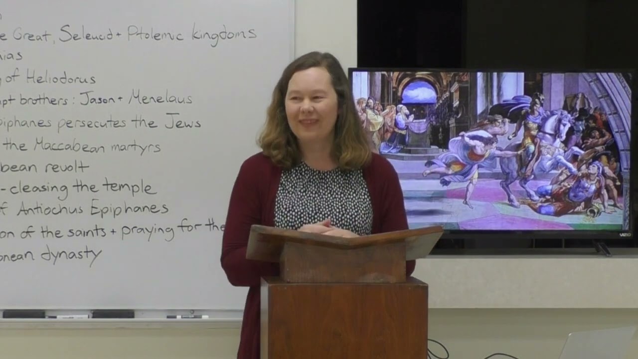 A Biblical Walk Through The Holy Land Class 13: The Maccabees