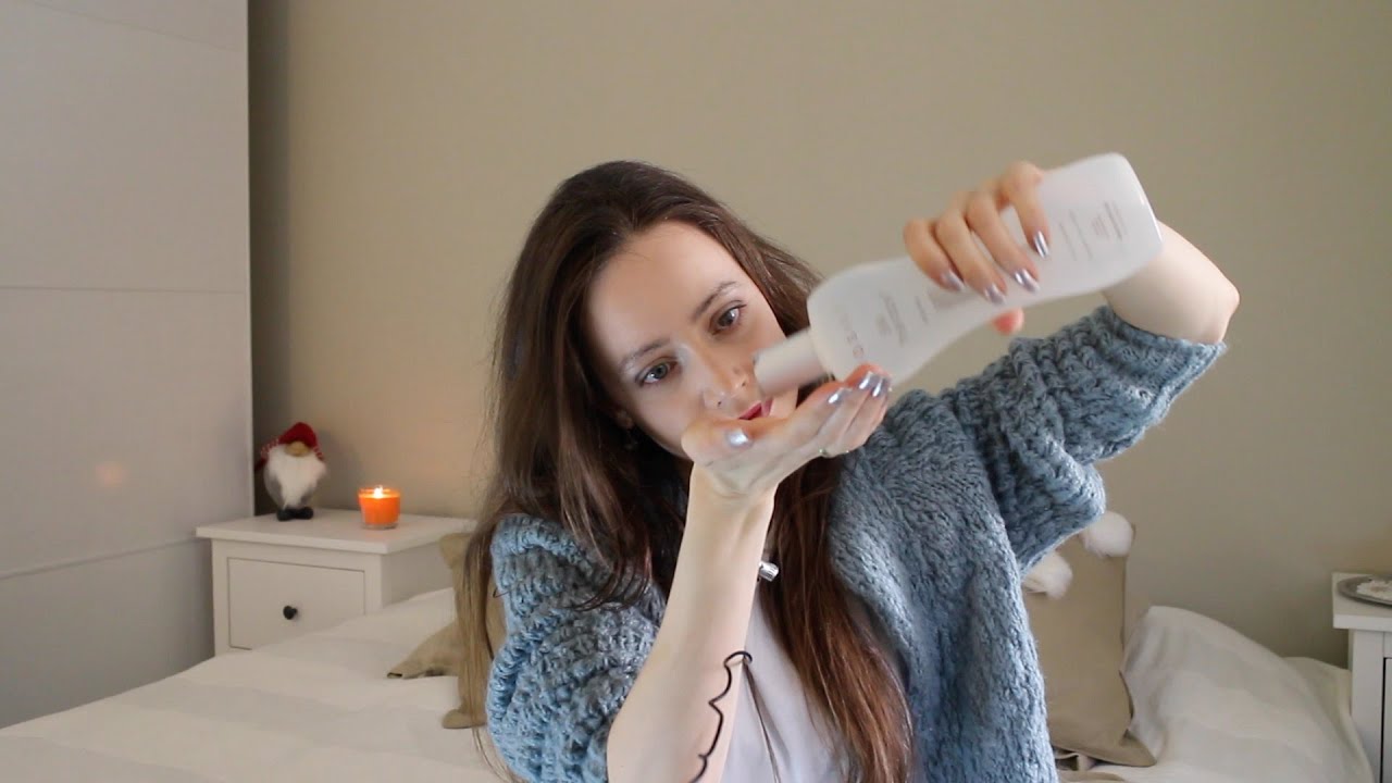 ASMR Hair Brushing & Oil Treatment | Whisper