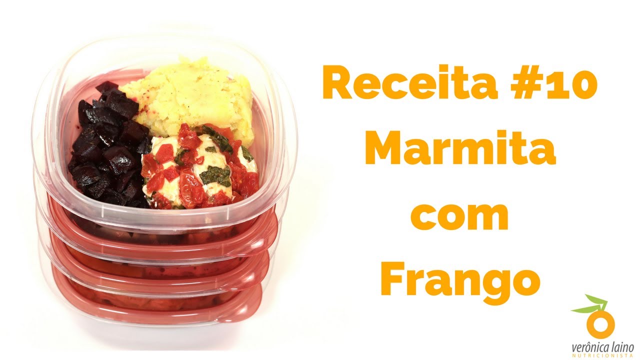 MARMITA FIT | Receita #10 | Frango Assado com Legumes | Para a Semana | EM 40 MINUTOS