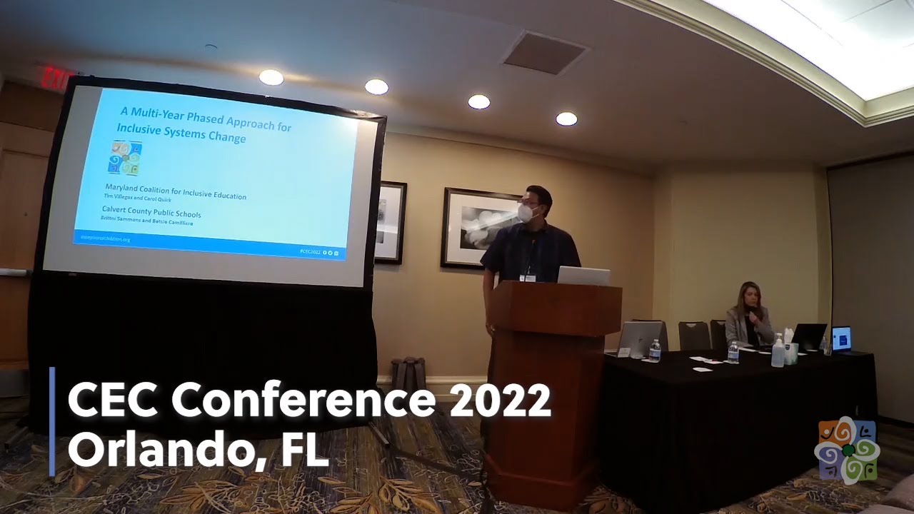 A Multi-Year Phased Approach to Inclusive Systems Change | CEC 2022