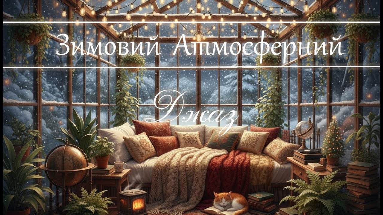 🎄Зимовий Атмосферний  Джаз 🎄 Спокійна Джазова Музика. Calm Winter Jazz .