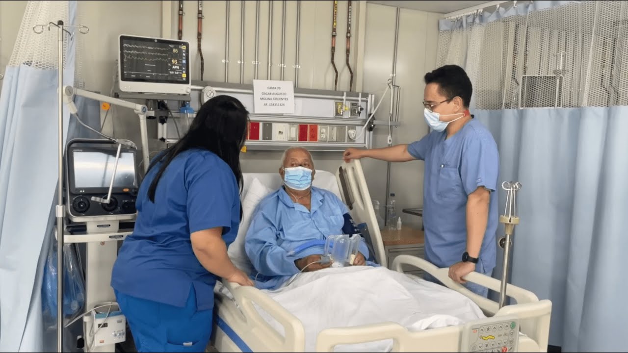 Pacientes agradecen los servicios recibidos en el Hospital Modular Zona 11