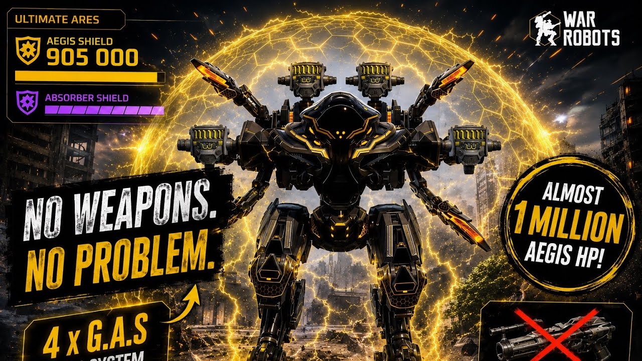 UE Ares Doesn&rsquo;t Even Need Weapons 😂 | War Robots [WR]