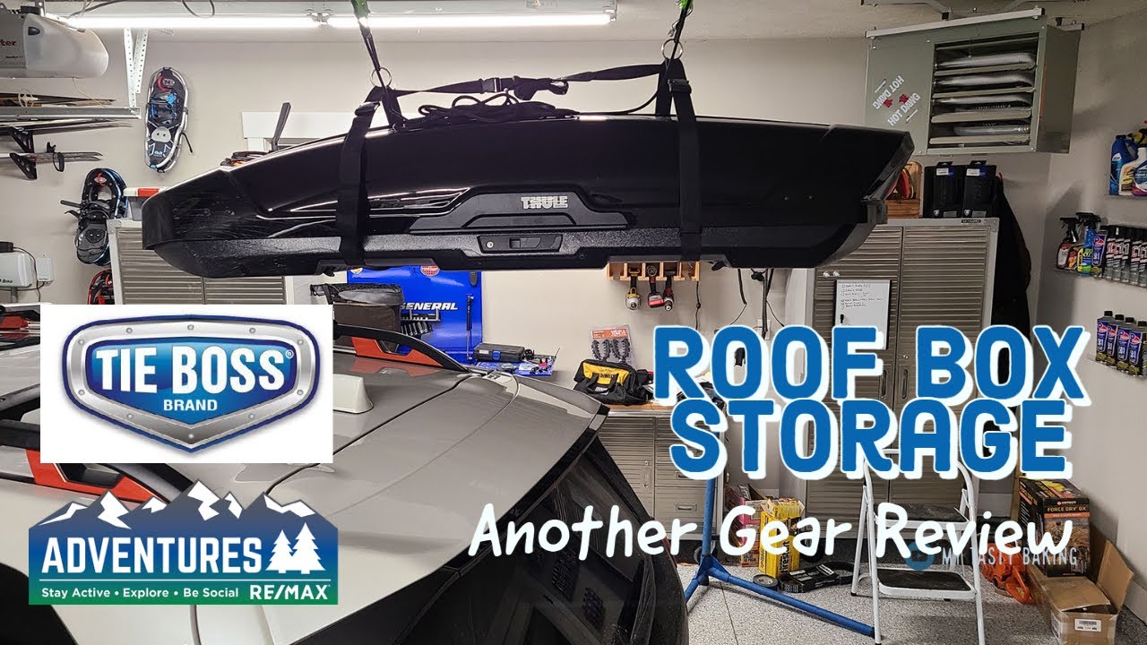 Tie Boss | Rooftop cargo carrier storage | Kayak storage | Gear Review