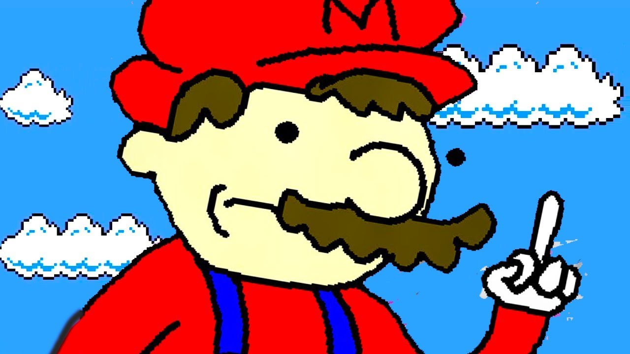 САМЫЙ УПОРОТЫЙ МАРИО.EXE ! - MAHREOH.GIF