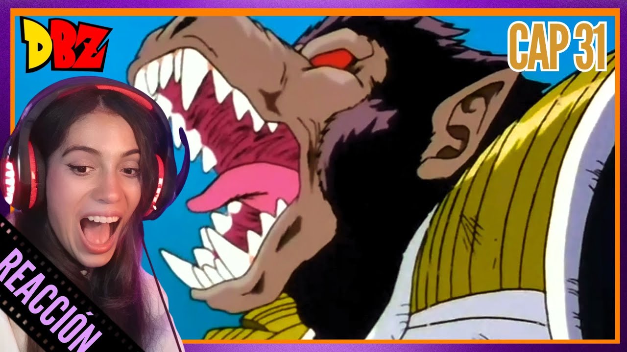 VEGETTA se TRANSFORMA en OZARU! /DRAGON BALL Z REACCI&Oacute;N CAP 31 ESPA&Ntilde;OL LATINO por PRIMERA VEZ